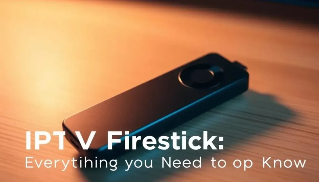 IPTV Firestick: Everything You Need to Know